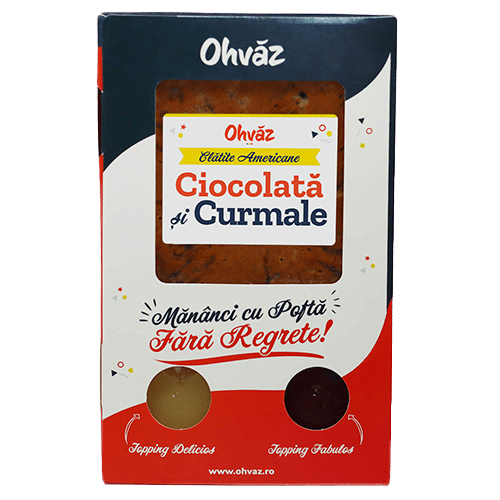 Clatite cu ciocolata si curmale