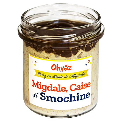 Ovaz cu migdale, caise si smochine
