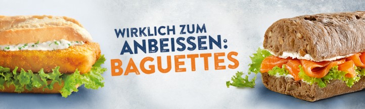 NORDSEE Baguettes zum Anbeißen