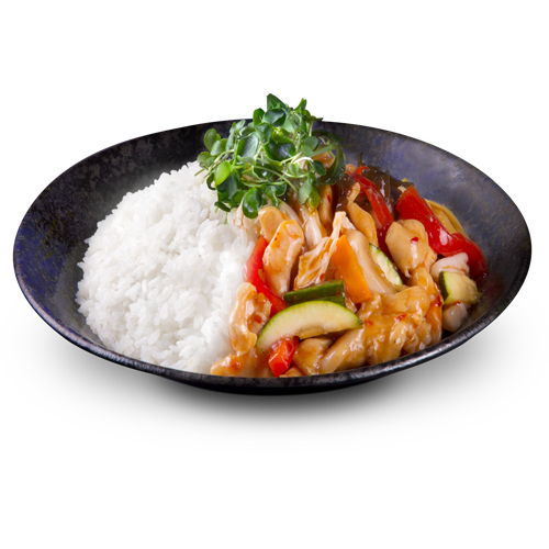 Szechuan Chicken (scharf)