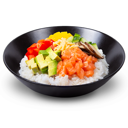 Spicy Salmon Bibimbap