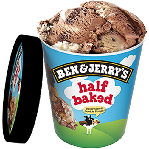 Ben & Jerry's Half Baked 465ml