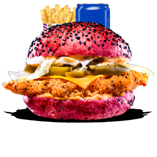 Spicy Legend Burger Menu