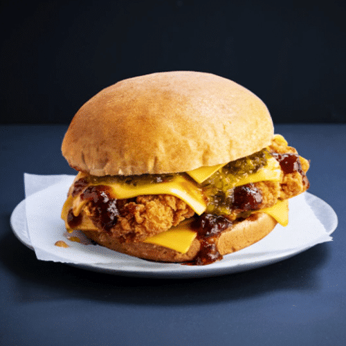 Teriyaki Sōsu Chicken Burger