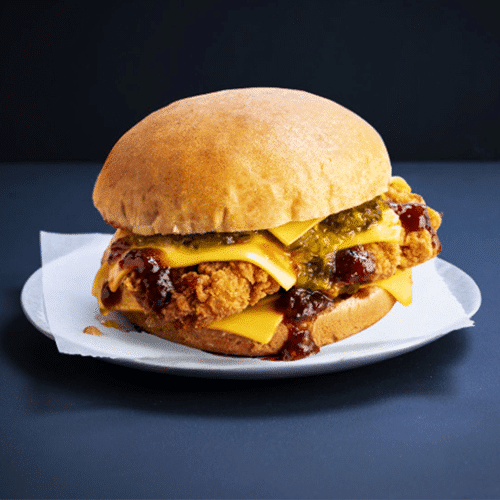 Yakiniku BBQ Sōsu Chicken Burger