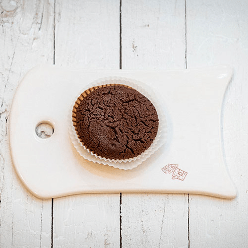 Bio brownie van Belgische chocolade