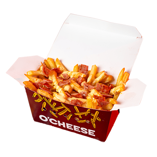 Frite cheddar bacon