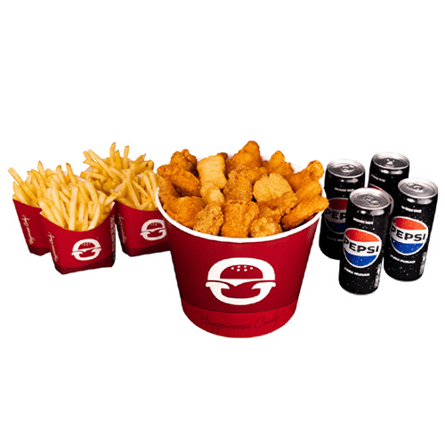 Menu O'large bucket