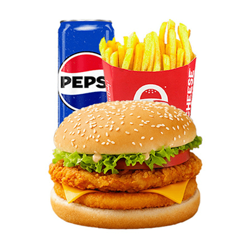 Menu O'tolero burger poulet