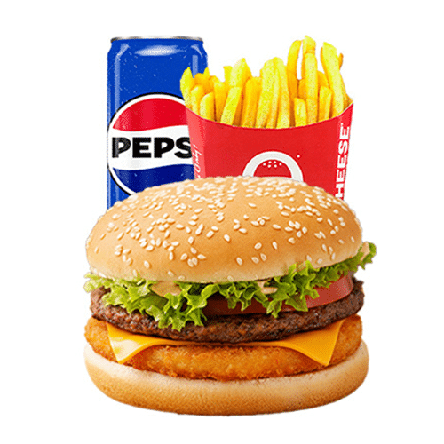 Menu O'tolero burger viande