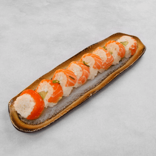 Saumon rolls cheese avocat