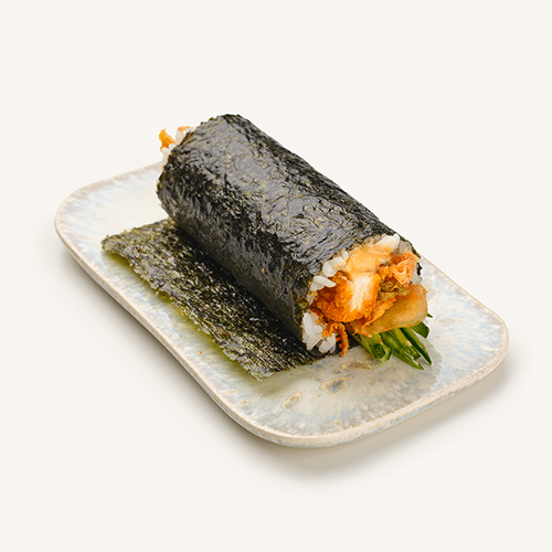 Handroll crunchy spicy chicken