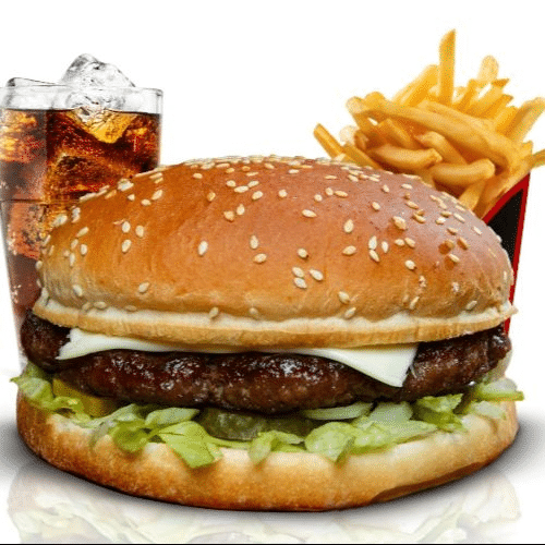 Füür Burger Menü