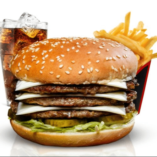 K.O. Burger Menü