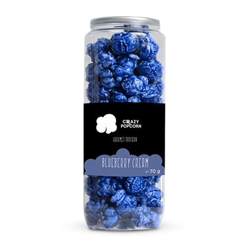 Crazy Popcorn Blueberry Cream 70g