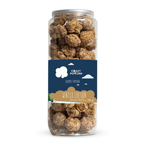 Crazy Popcorn Winter Edition Gebrannte Mandeln 70g