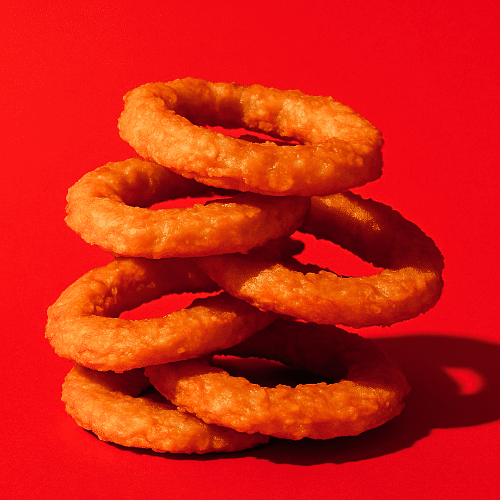Golden Onion Rings (6 Stück)