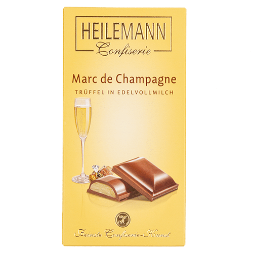 Heilemann Tafelschokolade Trüffel Marc de Champagne Vollmilch 100g