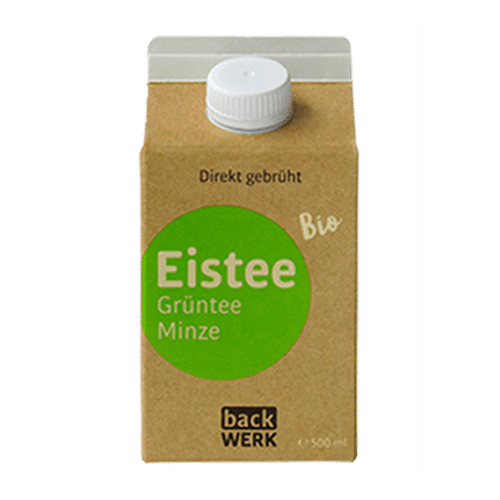 BackWerk Bio Grüntee Minze 0,5l