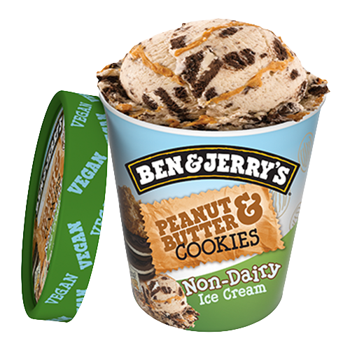 Ben & Jerry's Vegan Peanut Butter & Cookies 465ml