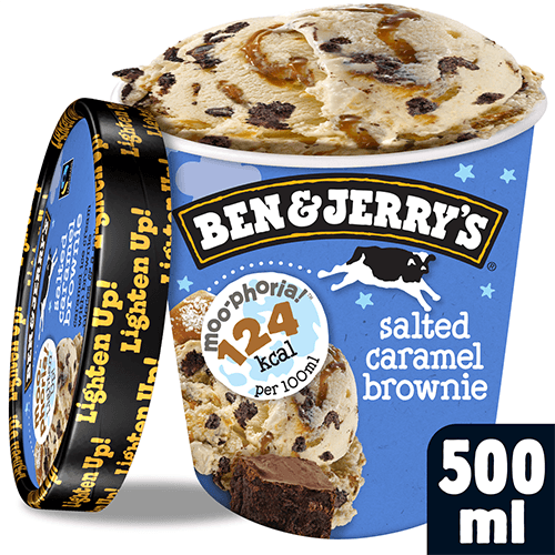 Ben & Jerry's Topped Salted Caramel Brownie 500g