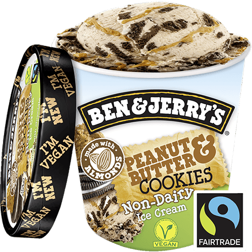 Ben & Jerry's Peanut und Butter Cookie 500ml (vegan)