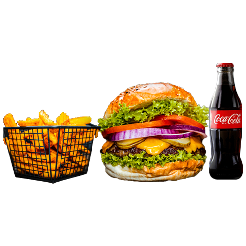 Classic Cheese Burger Menü