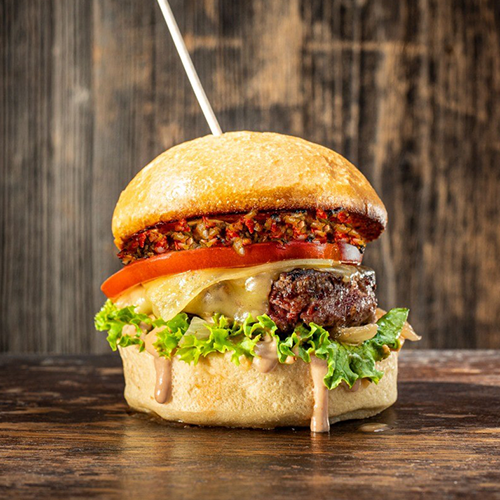 Chili Burger (scharf)