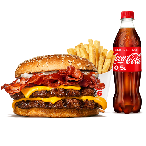 Bacon King Menü