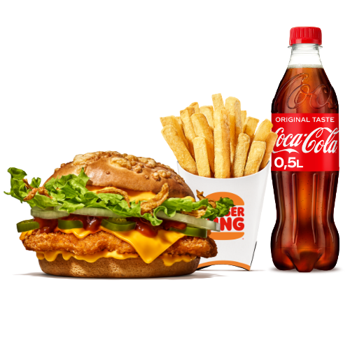 Cheesy BBQ Lover Chicken Menü