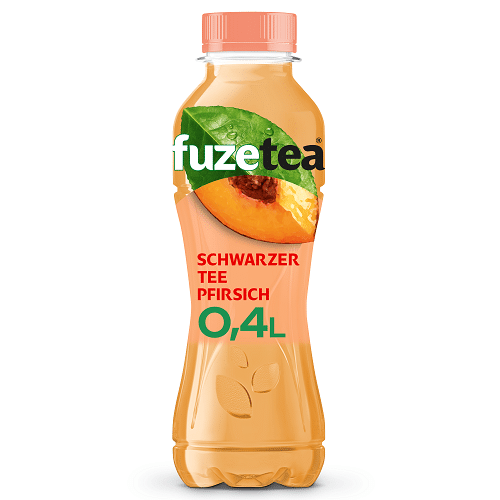 Fuze Tea Schwarzer Tee Pfirsich 0,4l (EINWEG)