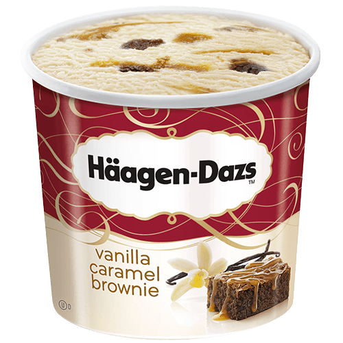 Häagen Dazs Vanilla Caramel Brownie 100ml