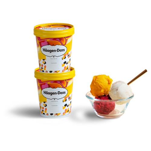 2 Pints handgestrichen (500 ml)
