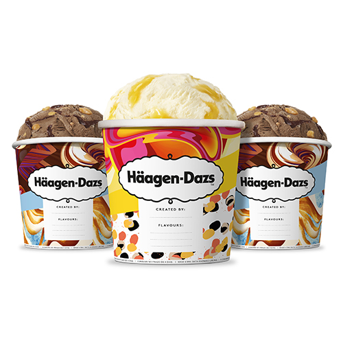 Aktionspreis auf 3 Eiscreme Pints (500 ml)