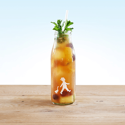 Eistee Obstsalat-Minze 0,5l