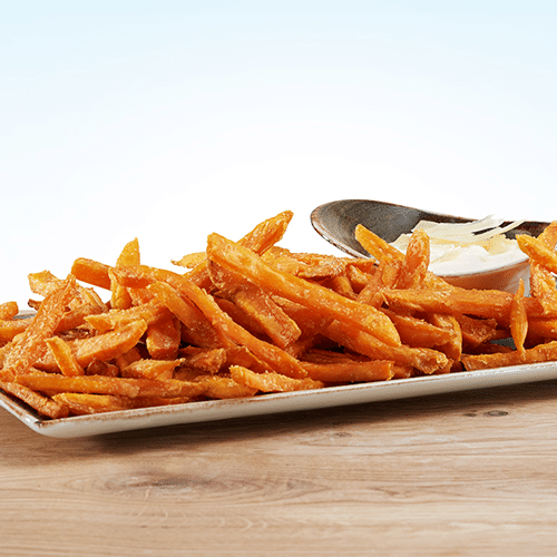 1 Pfund Süßkartoffel-Fritten (vegan)