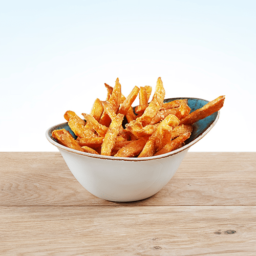 Süßkartoffel-Fritten (vegan)