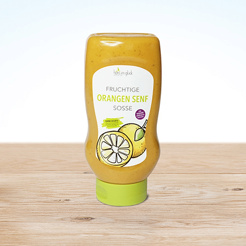 Fruchtige Orangen-Senf-Sosse 500g (vegan)
