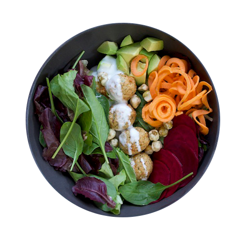Falafel Freunde Salat (vegan)