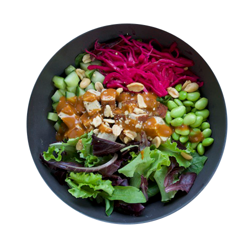 Soya Power Salat (vegan)
