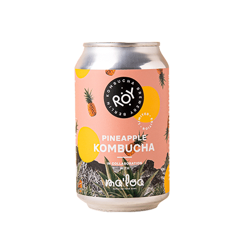 ROY x MA'LOA Pineapple Kombucha 0,33l