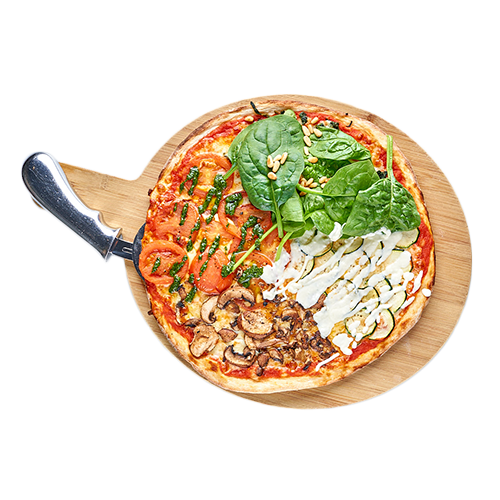 Pizza Quattro verdure (vegetarisch)
