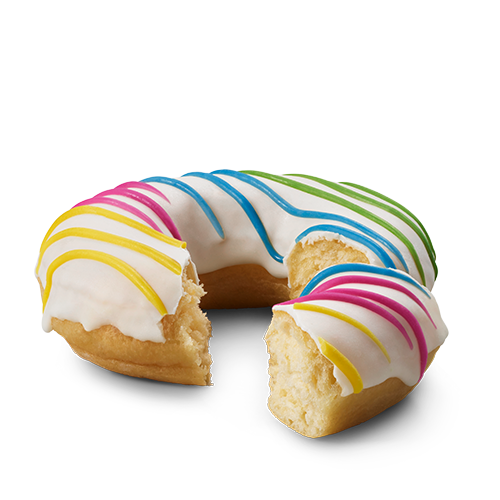 Rainbow Donut