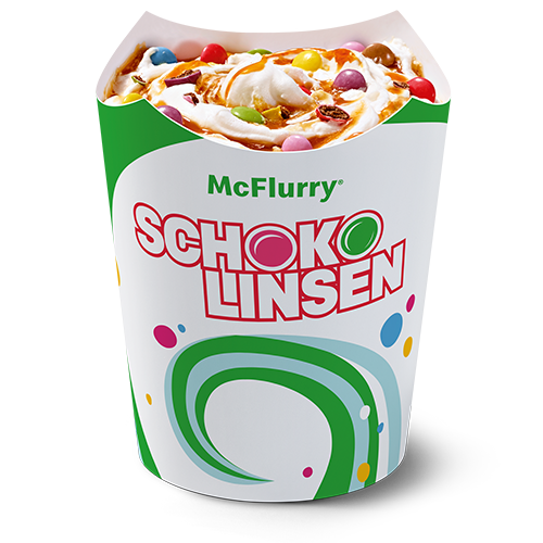 McFlurry® Original Schokolinsen Karamell-Sauce