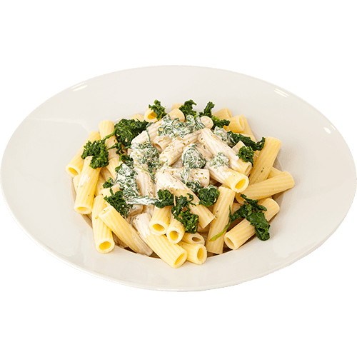 Pasta Spinat-Sahne-Sauce