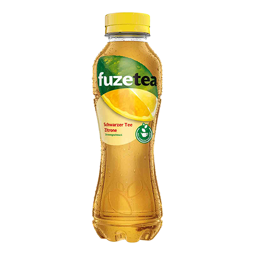 Fuze Tea Schwarzer Tee Zitrone 0,4l (EINWEG)