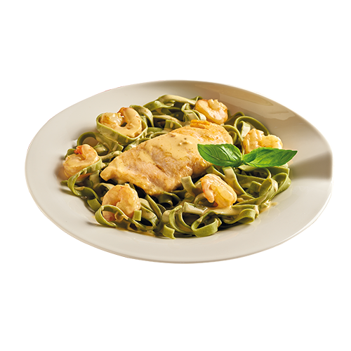 Tagliatelle Lachs Spezial