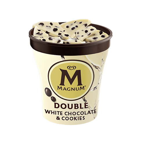 Magnum White Chocolate Cookies 440ml