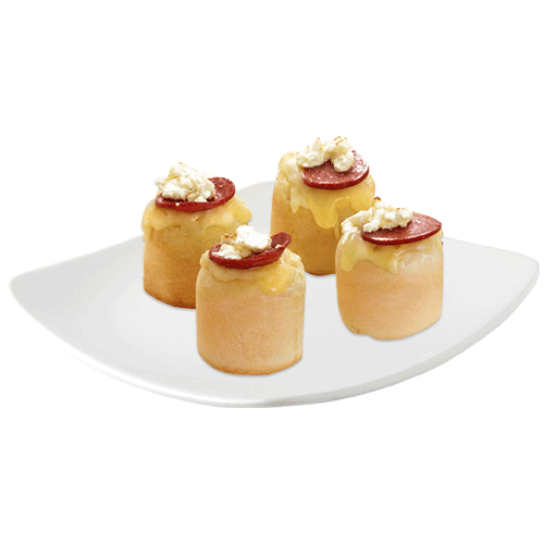 Pizza Brötchen Sucuk