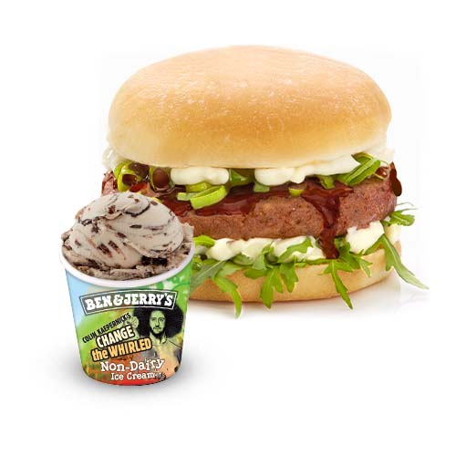 Vegan BBQ Burger Menü